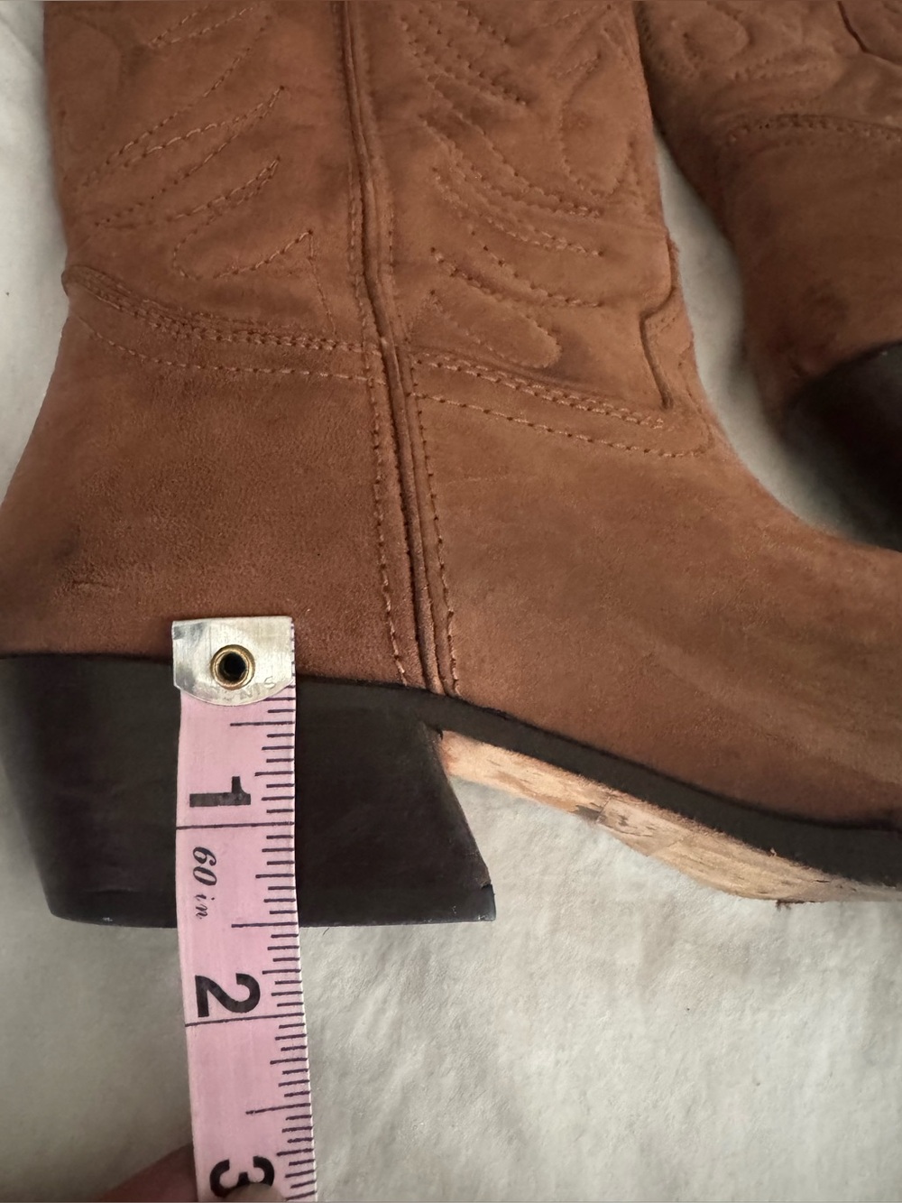 Brown Western Cowboy Boots - Women - Picture 6 of 10